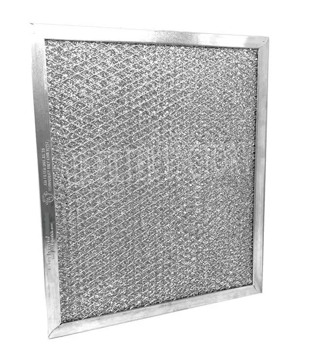 Alt view image 2 of 6 - 9 x 11 x 0.37 Range Hood Aluminum Mesh Grease Vent Stove Filter 2-Pack