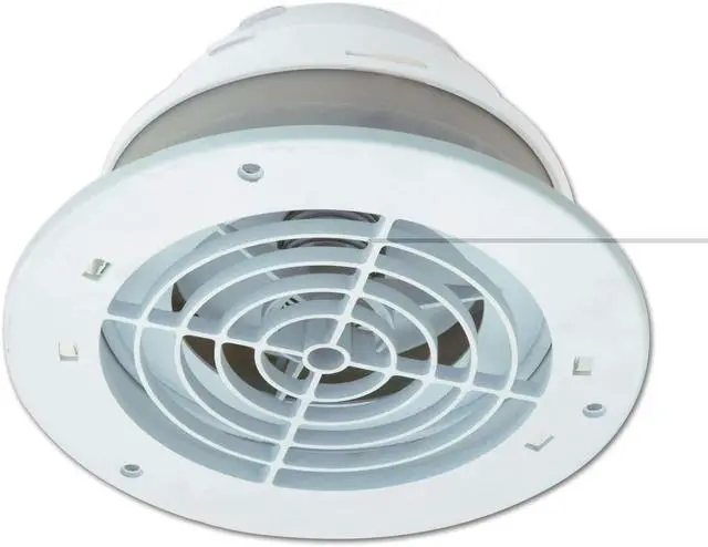 Alt view image 2 of 2 - SEVZW Soffit Exhaust Vents Fits 4-Inch, 5-Inch and 6-Inch Duct (Single Pack)