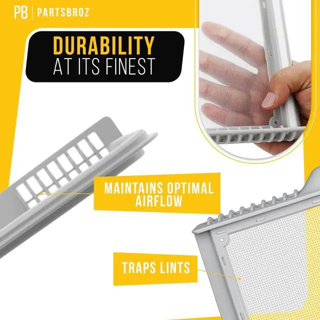 Alt view image 4 of 7 - Dryer Lint Filter Screen for LG DLGX7801WE