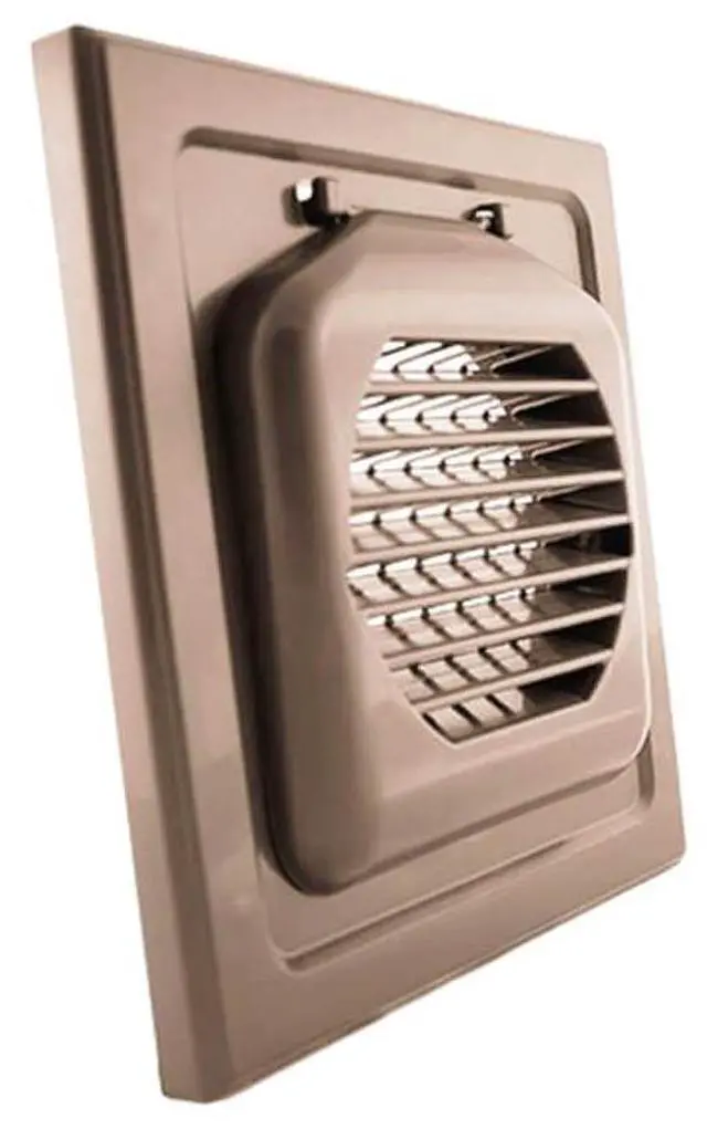 Main image of 4" Fresh Air Intake Wall Vent Cover (Tan)