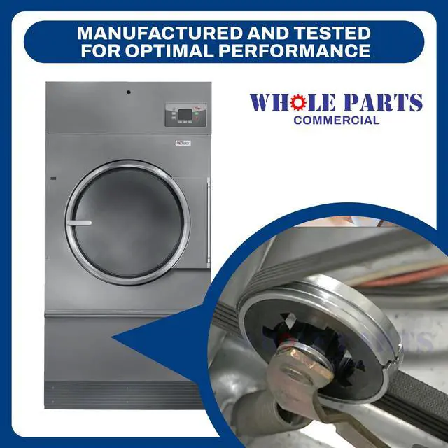 Alt view image 5 of 7 - Upgraded Kit Resilient Ring PKG Part# M4525P3P - 2 Pcs | Compatible with Select Alliance Laundry Systems, Huebsch, Primus, IPSO, Speed Queen, and UniMac Dryers