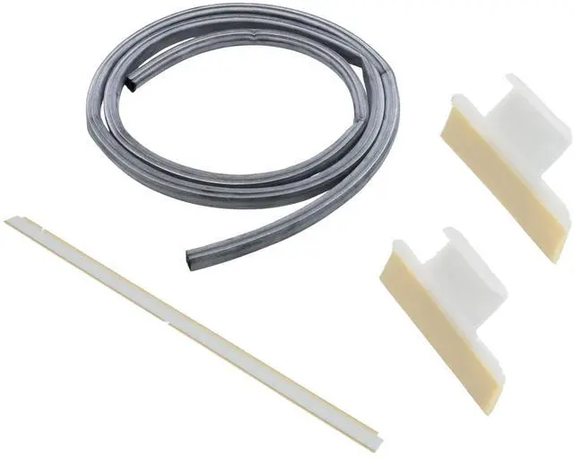 Main image of Dishwasher Door Seal Kit Compatible with Frigidaire, Compatible with Kenmore Dishwashers, Includes 154827601 809006501 154701001 Leak Prevention Kit