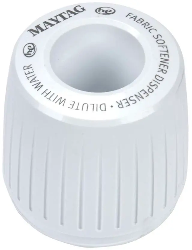Main image of Whirlpool W10850126 Genuine OEM Top Load Washer Fabric Softener Dispenser Cup Replacement Part - Replaces W10680195, W10777971