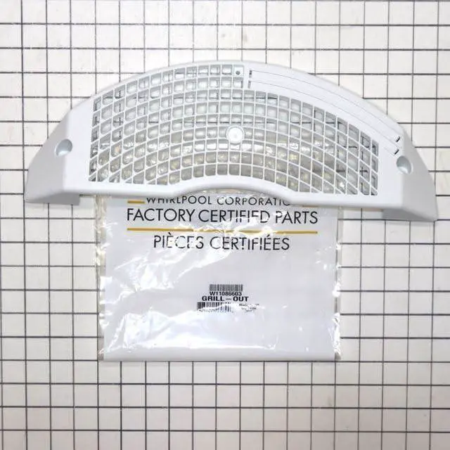 Main image of W11086603 Dryer Air Grille