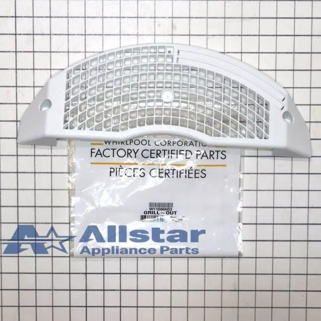 Alt view image 2 of 6 - W11086603 Dryer Air Grille