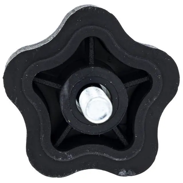 Alt view image 4 of 4 - 445-0001-00 Stud Soft Touch Lobed Knob RT SRT