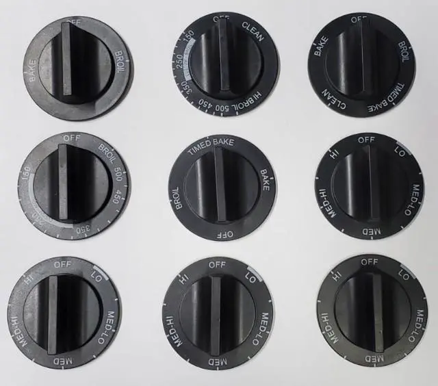 Main image of 814362 For Whirlpool Electric Range Burner Oven Knobs AP3139541 PS389194