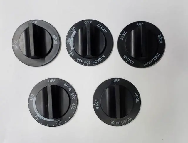 Alt view image 3 of 6 - 814362 For Whirlpool Electric Range Burner Oven Knobs AP3139541 PS389194