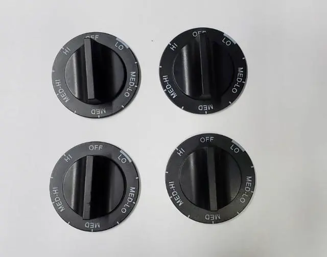 Alt view image 4 of 6 - 814362 For Whirlpool Electric Range Burner Oven Knobs AP3139541 PS389194
