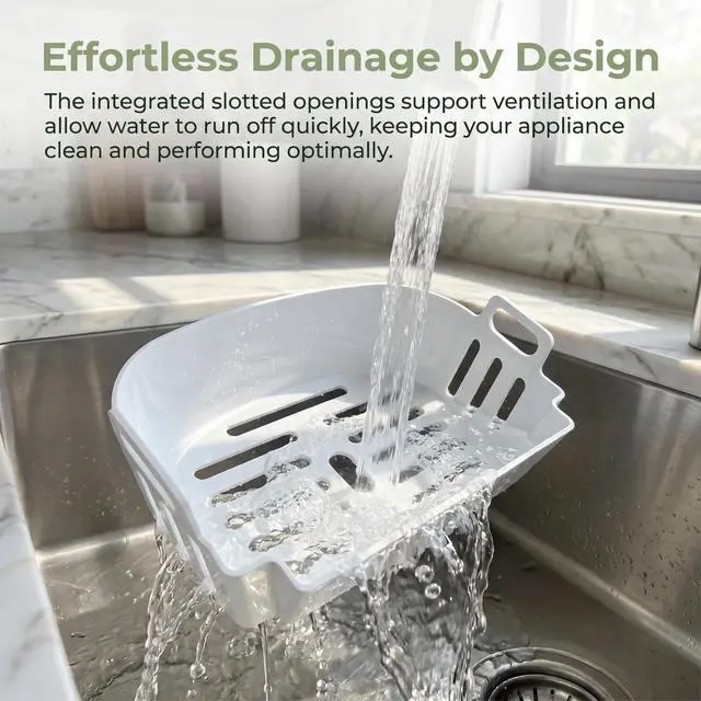 Alt view image 2 of 7 - Ice Replacement Ice Basket Easy to Clean Ice Basket Food Appliance Part for Kitchen, Hzb-12a