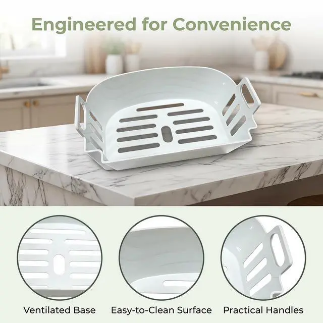 Alt view image 5 of 7 - Ice Replacement Ice Basket Easy to Clean Ice Basket Food Appliance Part for Kitchen, Hzb-12a