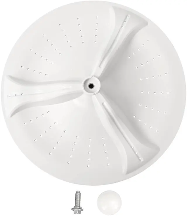 Main image of W10902814 Washer Washplate Compatible with Maytag Whirlpool Washer Wash Plate PP Plastic 7MMVWB835EW0 MVWB835DW MVWB855DC MVWX655DW Replacement Only White