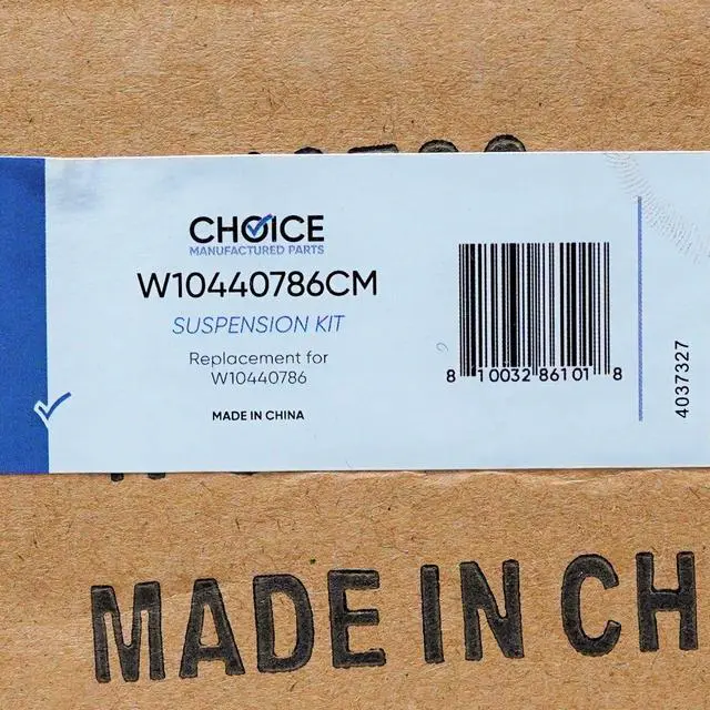 Alt view image 4 of 4 - for Whirlpool W10440786 Washing Machine 27" Suspension Rods