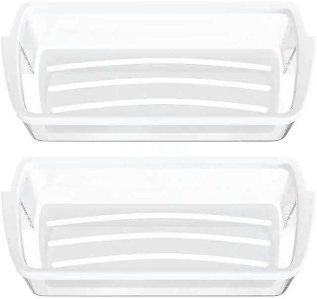 Main image of UPGRADED Appliance 2 x Ultra Durable W10321304 Door Shelf Bin Compatible with Whirlpool Refrigerator - WPW10321304