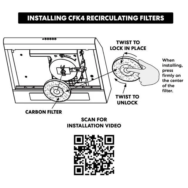 Alt view image 3 of 6 - Range Hood Filter Genuine Filter(s) (5MU30 / 5MU36 Filter - CFK4)