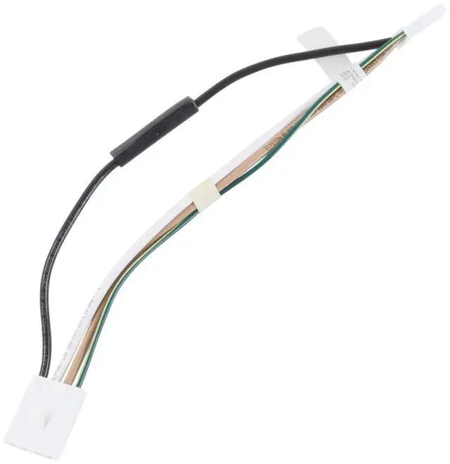 Main image of W10838084 OEM SxS Refrigerator Ice Maker Wire Harness, White