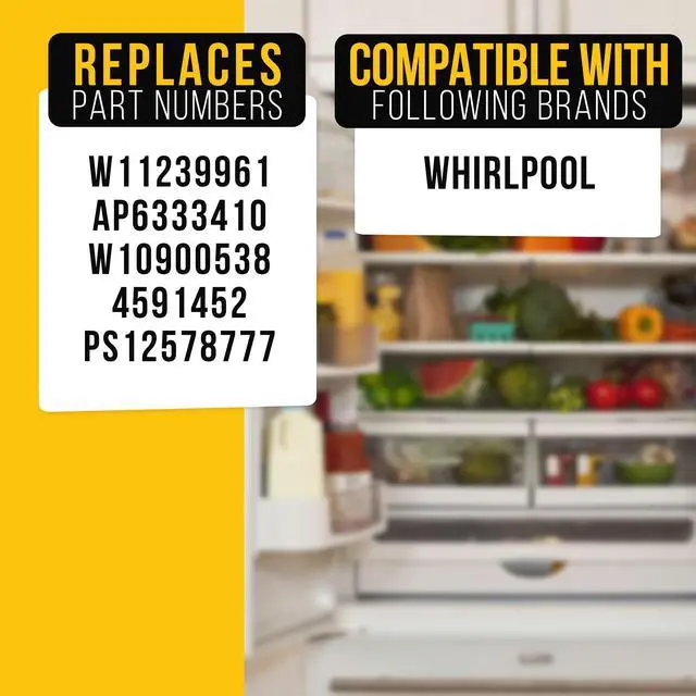 Alt view image 7 of 7 - Refrigerator Door Shelf Bin for Whirlpool WRS325SDHZ04