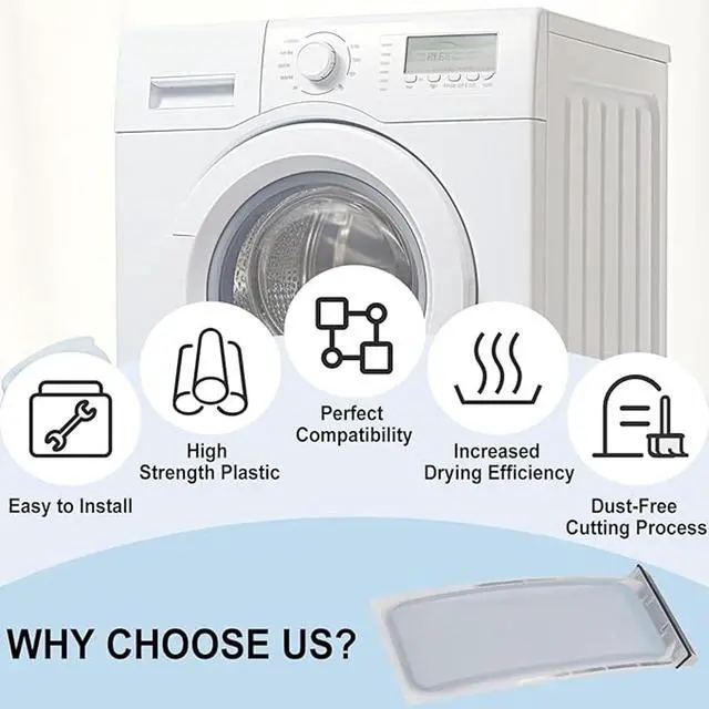 Alt view image 7 of 7 - 339392 Dryer Lint Screen Compatible with Whirlpool Kenmore Replaces 339392V 337133 338406 337451 PS11722097