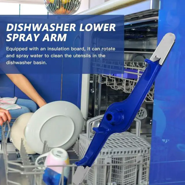 Alt view image 5 of 6 - 5304517203 Blue Dishwasher Lower Spray Arm Assembly Replacement for Frigidaire FFCD2413UW1A, FFCD2418US1A, FFCD2413US2A, FFCD2413US3A, FFCD2413UB3A, FFCD2418US2A