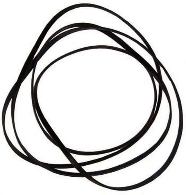 Alt view image 2 of 2 - (2 Pack) W10205415 Dryer Drum Belt Replaces WPW10205415, 35001137, AP6017004, PS11750299