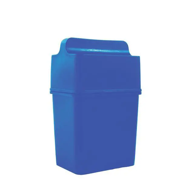 Alt view image 2 of 5 - Grease Container Kitchen Fat Keeper System with 2 Fat Trapper Refill Bags - Kitchen Grease Container (Blue)