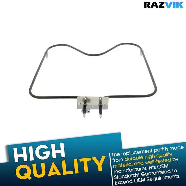 Alt view image 3 of 5 - Range Bake Element Replacement For Maytag CWE4800ACB25 CWE4800ACE CWE4800ACE27 CWE4800ACS CWE4800ACS14 CWE502 CWE5020ACB CWE5020BCB CWE5100ACB10 CWE5200ACB CWE550 CWE5500ACB CWE5500ACE Oven