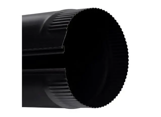 Alt view image 6 of 7 - Manufacturing Group Bm0102 Stove Pipe Blk 6X12