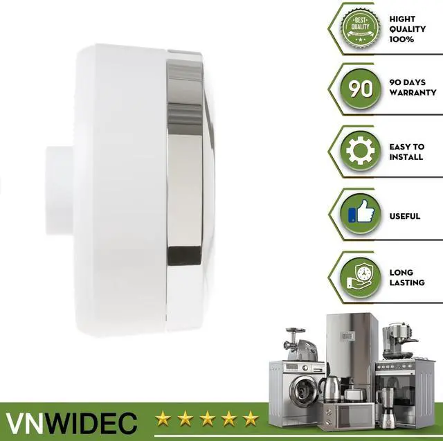 Alt view image 4 of 4 - 2PCS Dryer Timer Knob for GE GTX42GASJ3WW GUD27EESN0WW GUV27EESN0WW | Fits General Electric XTD72E8ST0WS, XTD72G8ST0WS, GTD42EASJ2WW, GTD33EASK0WW, GTD42EASJ2WW