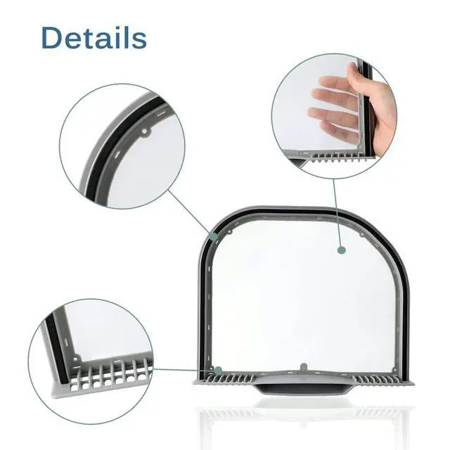 Alt view image 5 of 7 - 5231El1001C Lint Trap Filter Compatible with Dryer Fit Dle1101w Dle5001w Dlex5170w Dle4870w Dley1201v Dlex5680v Lint Screen Replacement Replace 1668214 Ps3527575 Ap5248138 (2 Pack)