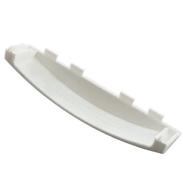 Alt view image 5 of 7 - White Solid Door Handle Compatible with GE Dryer WE01X30378 WE1M1068 PS1177202 WE01X25878