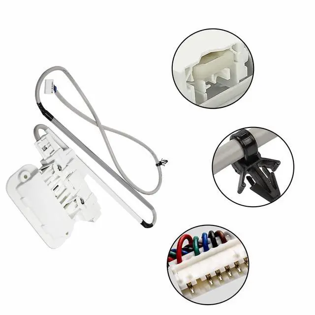 Alt view image 2 of 6 - W10810403 W10861642 W10787836 Washer Lid Lock Compatible with WTW7000DW0, WTW8040DW4, 7mmvwb835ew0, 11028132411, 11029132411, 11029133411, 7MWTW7000EW0, WTW7300DC0, WTW7300DW1, 11026132411