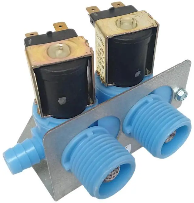 Main image of K-77684-2-AM Clothes Washing Machine Water Valve for Whirlpool replaces CW-349 W10337349 WPW10432353