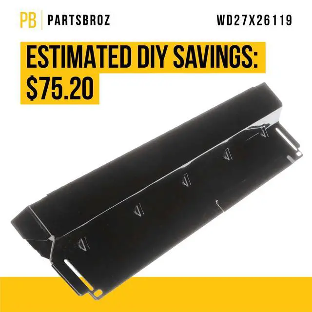 Alt view image 4 of 7 - WD27X34579 WD27X26119 Dishwasher Toe Kick Plate for GE AP6978403 PS12743230 | Replaces WD27X10403 WD27X10392 WD27X25630