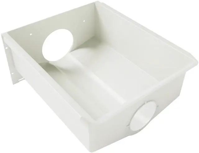 Main image of W10670845 Refrigerator Ice Bucket Container Compatible with Whirlpool Kenmore Admiral Amana ABS Plastic Replacement for 2196091, 1115342, 1115372, 2152701