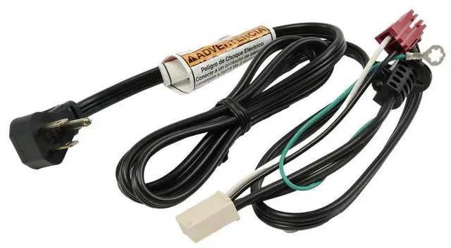 Main image of Whirlpool W11551294 Genuine OEM Washer Power Cord Replacement Part - Replaces W11112935