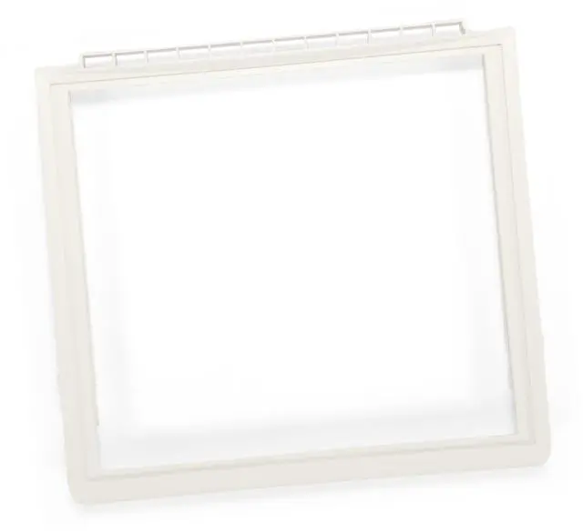 Main image of 240599803 Replacement Crisper Pan Cover Compatible with Frigidaire Refrigerator Frame Deli Cover Replacement for 240599803, 1564725, 240599801, AH2378645, EA2378645, PS2378645 - White