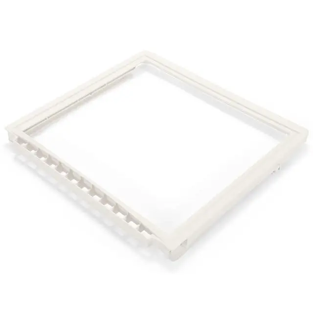 Alt view image 4 of 7 - 240599803 Replacement Crisper Pan Cover Compatible with Frigidaire Refrigerator Frame Deli Cover Replacement for 240599803, 1564725, 240599801, AH2378645, EA2378645, PS2378645 - White