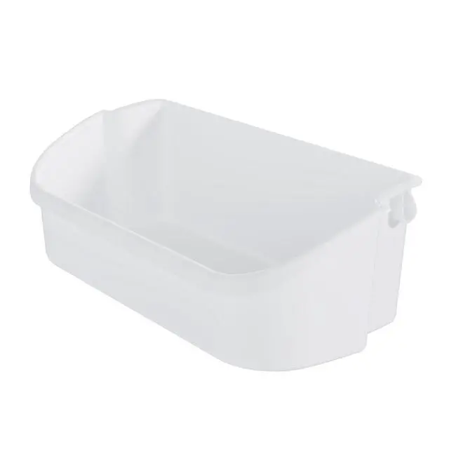 Alt view image 7 of 7 - 240356401 AP2116036 Refrigerator Door Bin Shelf Bucket Shelf | 240356405 240356406 240356409 Replacement only White Bin (2Pcs White)