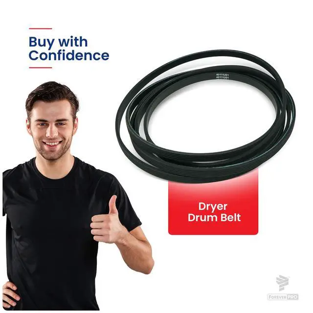 Alt view image 6 of 6 - 40111201 Dryer Belt for Admiral Dryer 40111201 14218936 40051501 40051502