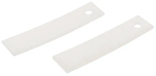 Main image of WE03X37318 Clothes Dryer Front Bearing Drum Slide 2 Pack for GE replaces AP7217724 PS17137205 WE1M504 WE01M0333 WE03X37318-50PK WE1M333 WE1M504-100PK WE01M0504