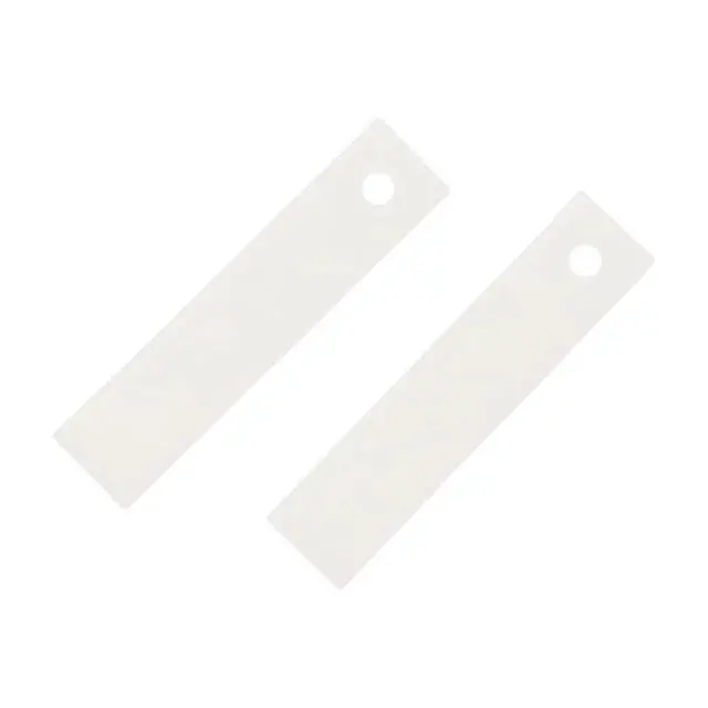 Alt view image 3 of 3 - WE03X37318 Clothes Dryer Front Bearing Drum Slide 2 Pack for GE replaces AP7217724 PS17137205 WE1M504 WE01M0333 WE03X37318-50PK WE1M333 WE1M504-100PK WE01M0504