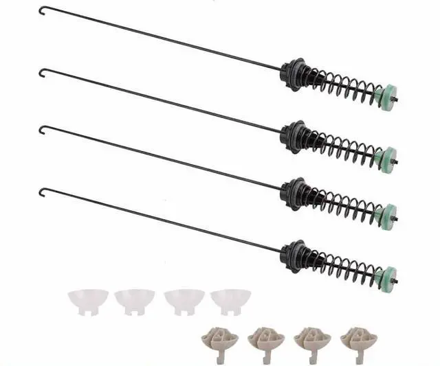 Main image of 4pcs W11130362 Washer Suspension Rod Kit WTW5000DW2 WTW5000DW0,Replacement for Whirlpool OEM