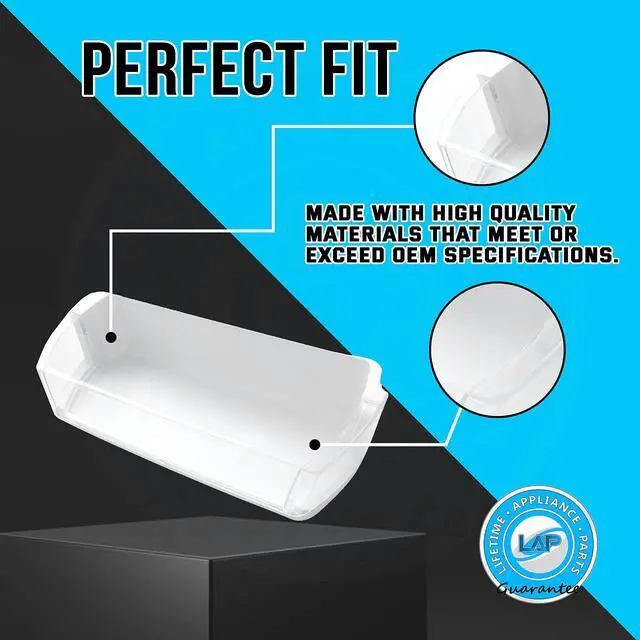 Alt view image 3 of 6 - UPGRADED Appliance DA97-03290A Door Bin Assembly Guard (Right) Compatible with Samsung Refrigerator - DA63-02832A