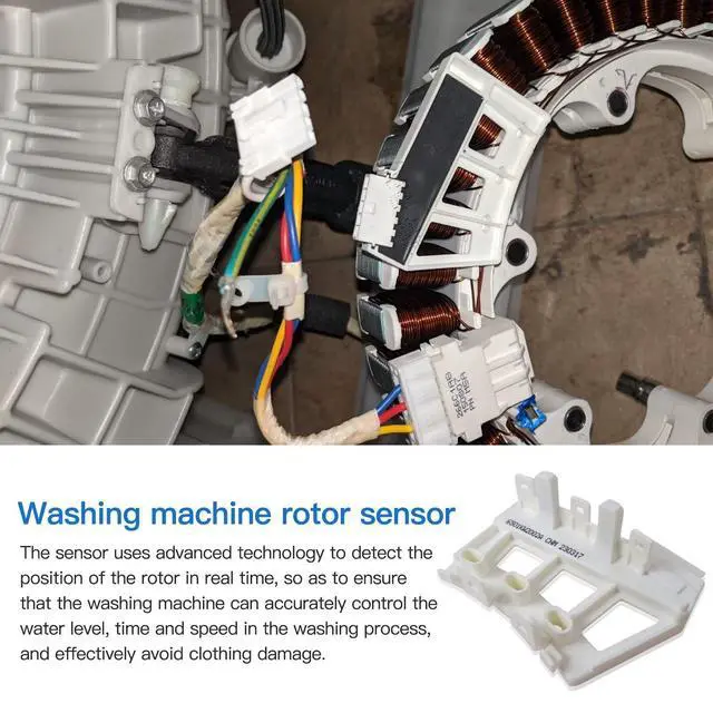 Alt view image 6 of 7 - 6501KW2002A Washer Rotor Position Sensor Assembly Replacement for Kenmore 79641728000 79641028900 79641029900 79641072310 79641073310 79641172210