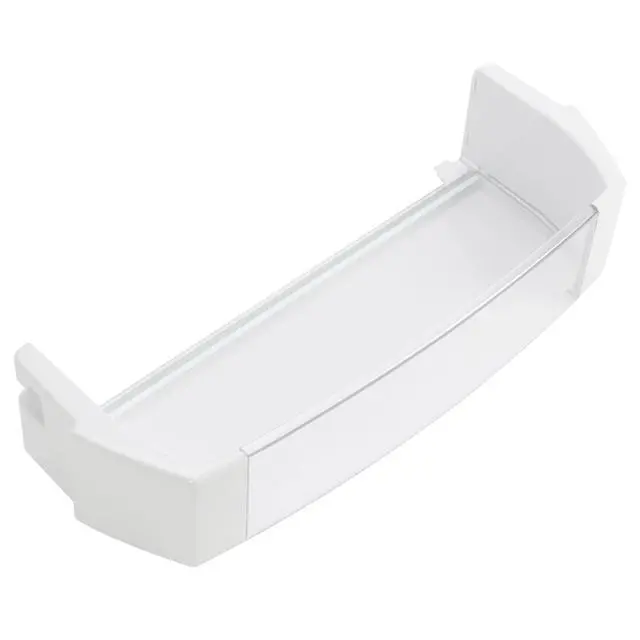Alt view image 7 of 7 - WR71X10427 AP3190209 Replacement Refrigerator Door Shelf Bin Compatible with GE Refrigerator Replacement for 945734 AH698135 EA698135 PS698135 Refrigerator Door Gallon Bin Shelf Clear+White