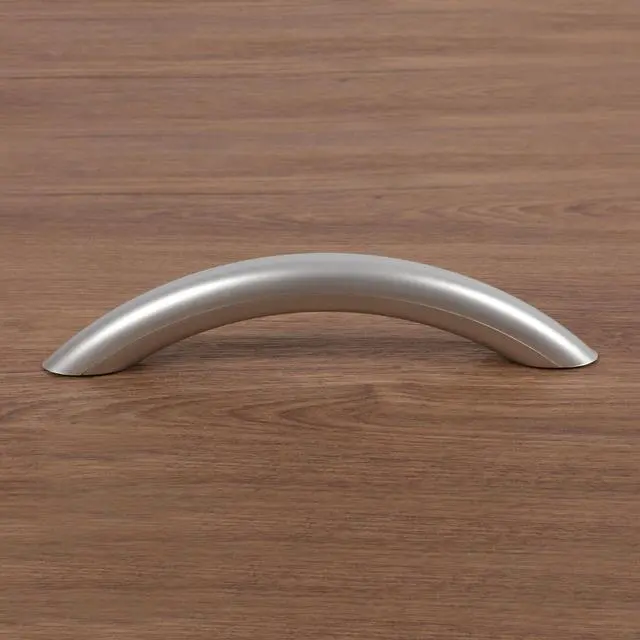 Alt view image 3 of 7 - 8184264 Microwave Door Handle Compatible with Whirlpool KHMS155LBL0 KHMS155LBT0 KHMS155LSS0 KHMS155LWH0 Replacement ABS Plastic Silvery Painted