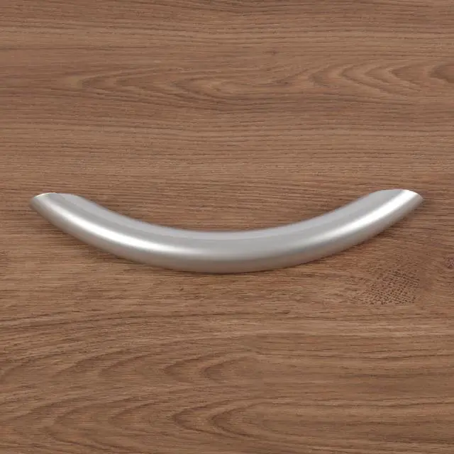 Alt view image 7 of 7 - 8184264 Microwave Door Handle Compatible with Whirlpool KHMS155LBL0 KHMS155LBT0 KHMS155LSS0 KHMS155LWH0 Replacement ABS Plastic Silvery Painted