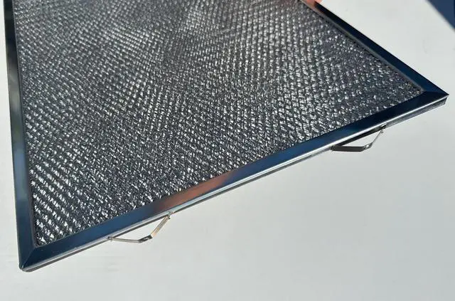 Alt view image 2 of 4 - ® Aluminum Mesh Grease Filter Replacement for Dacor® 62978, AP3393587, 1174081 Washable 2 Pack Made in USA 11-7/8" x 13-5/16" x 3/8" with 1PTSS 2TSSS