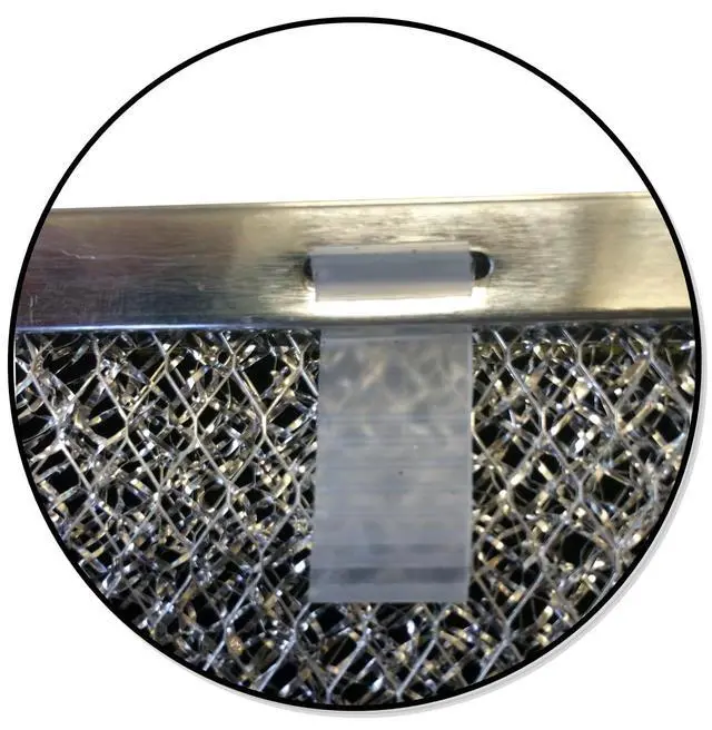 Alt view image 4 of 4 - ® Aluminum Mesh Grease Filter Replacement for Dacor® 62978, AP3393587, 1174081 Washable 2 Pack Made in USA 11-7/8" x 13-5/16" x 3/8" with 1PTSS 2TSSS