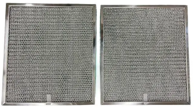 Main image of ® Aluminum Mesh Grease Filter Replacement for Dacor® 62978, AP3393587, 1174081 Washable 2 Pack Made in USA 11-7/8" x 13-5/16" x 3/8" with 1PTSS 2TSSS